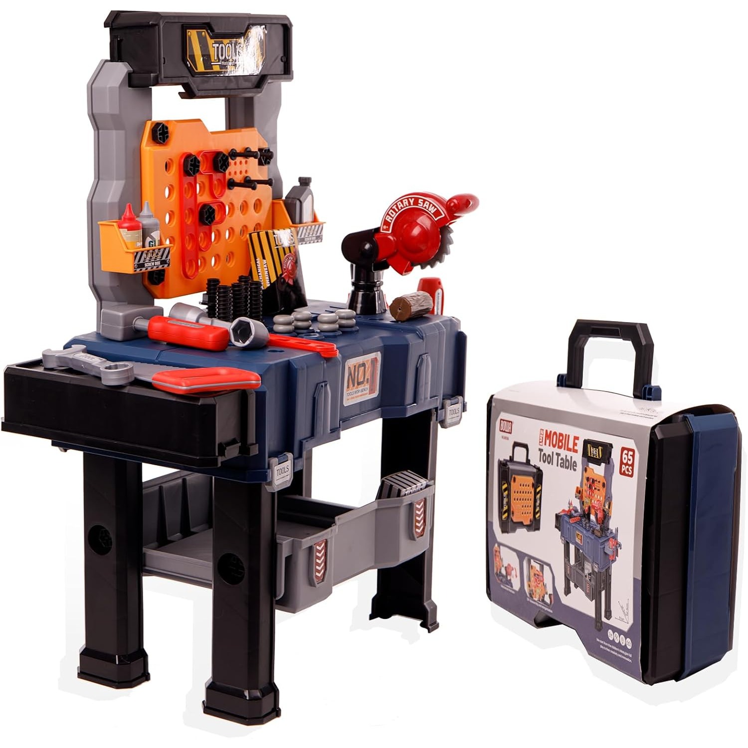 Tools Workshop For Kids - 65 Buah Set Bangku Alat Anak-anak