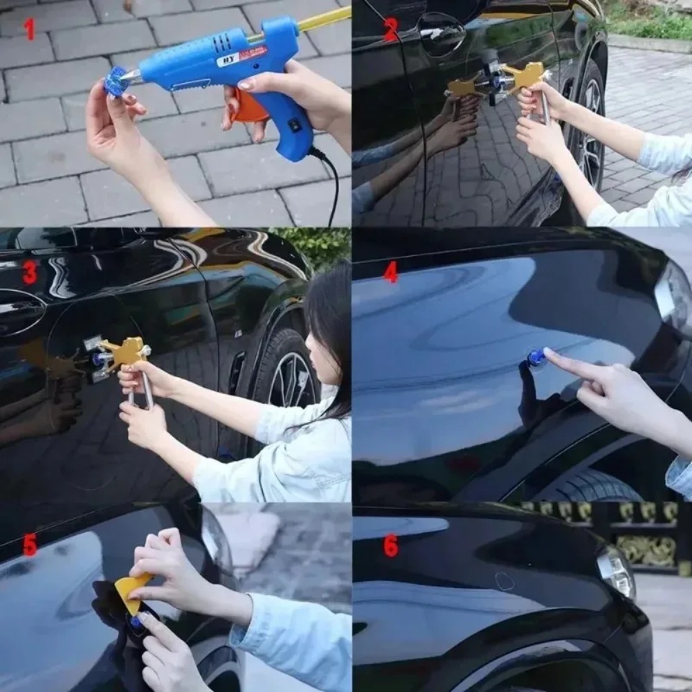 Car Workshop Tools Kit - Alat Perbaikan Bodi Mobil, Kit Pengangkat