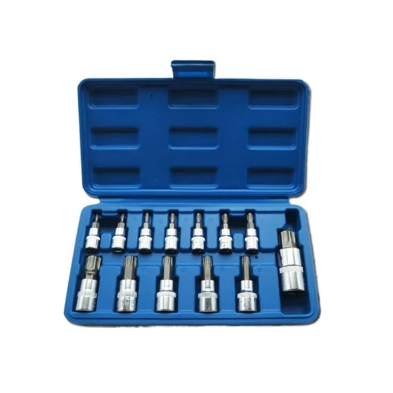 Car Workshop Tools Kit - 13pcs Set Kunci Torx Alat Perbaikan