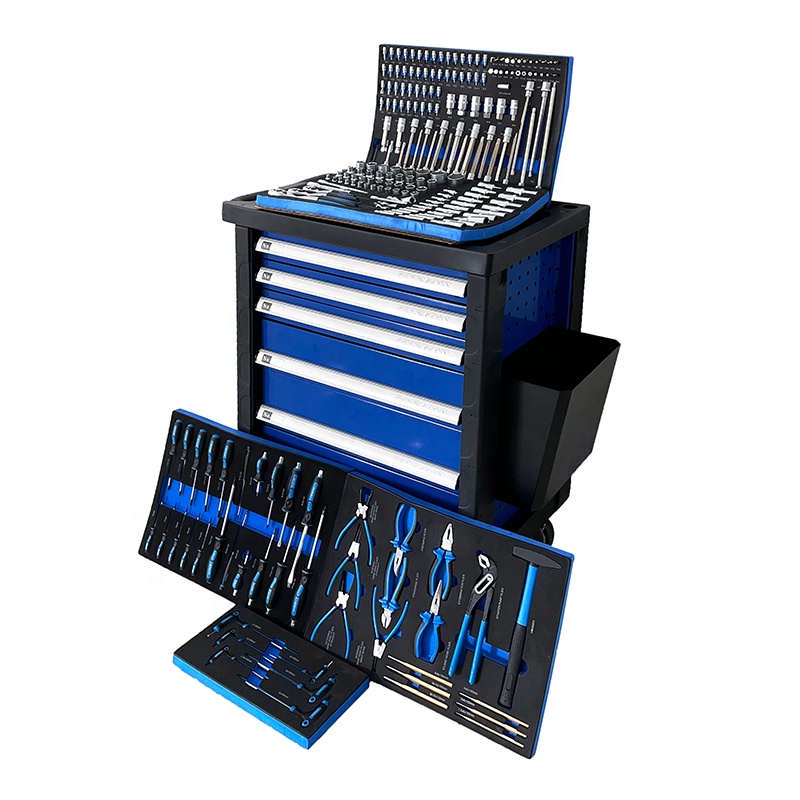 Workshop Hand Tools - 225 Pcs Lemari Perkakas Bergerak 7
