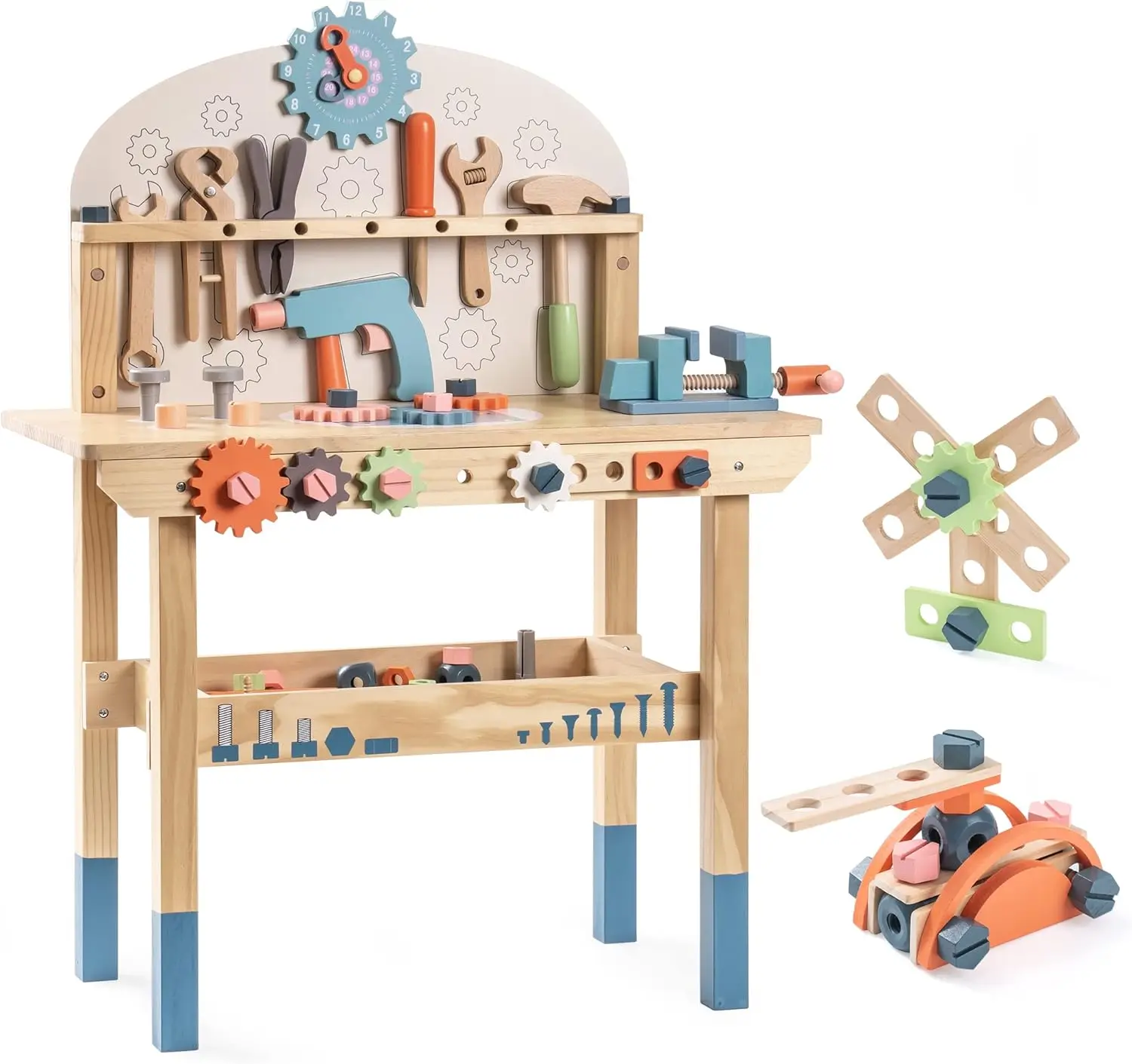 Tools Workshop For Kids - Robotime Robud Set Bangku Alat Anak-anak