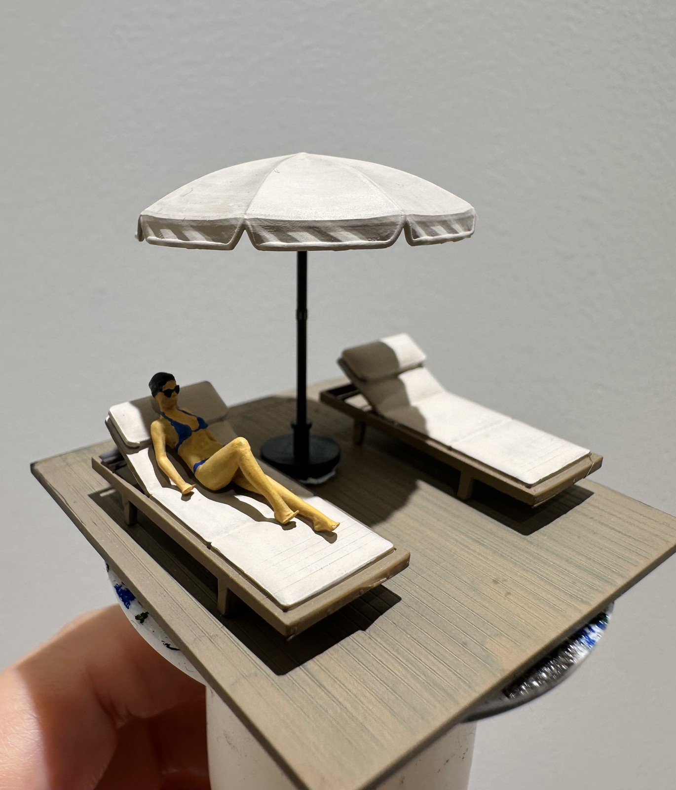Tools Workshop For Kids - Diorama 1/64 Model Adegan Mikro Berjemur