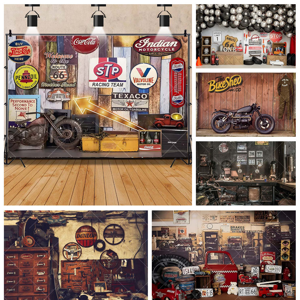 Tools Workshop For Kids - Alat reparasi mobil sepeda motor Retro