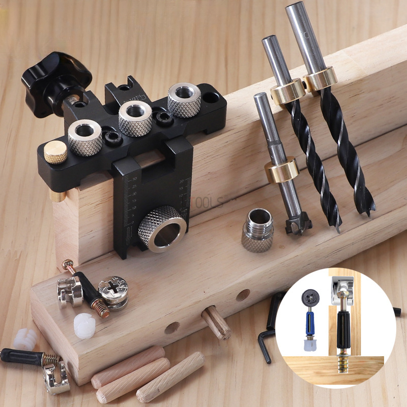 Pocket Hole Jig - 3 in 1 Jig Dowel yang