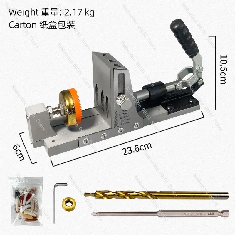 Jig Lubang Saku Pertukangan Ka - Pocket Hole Jig ulasan dan harga