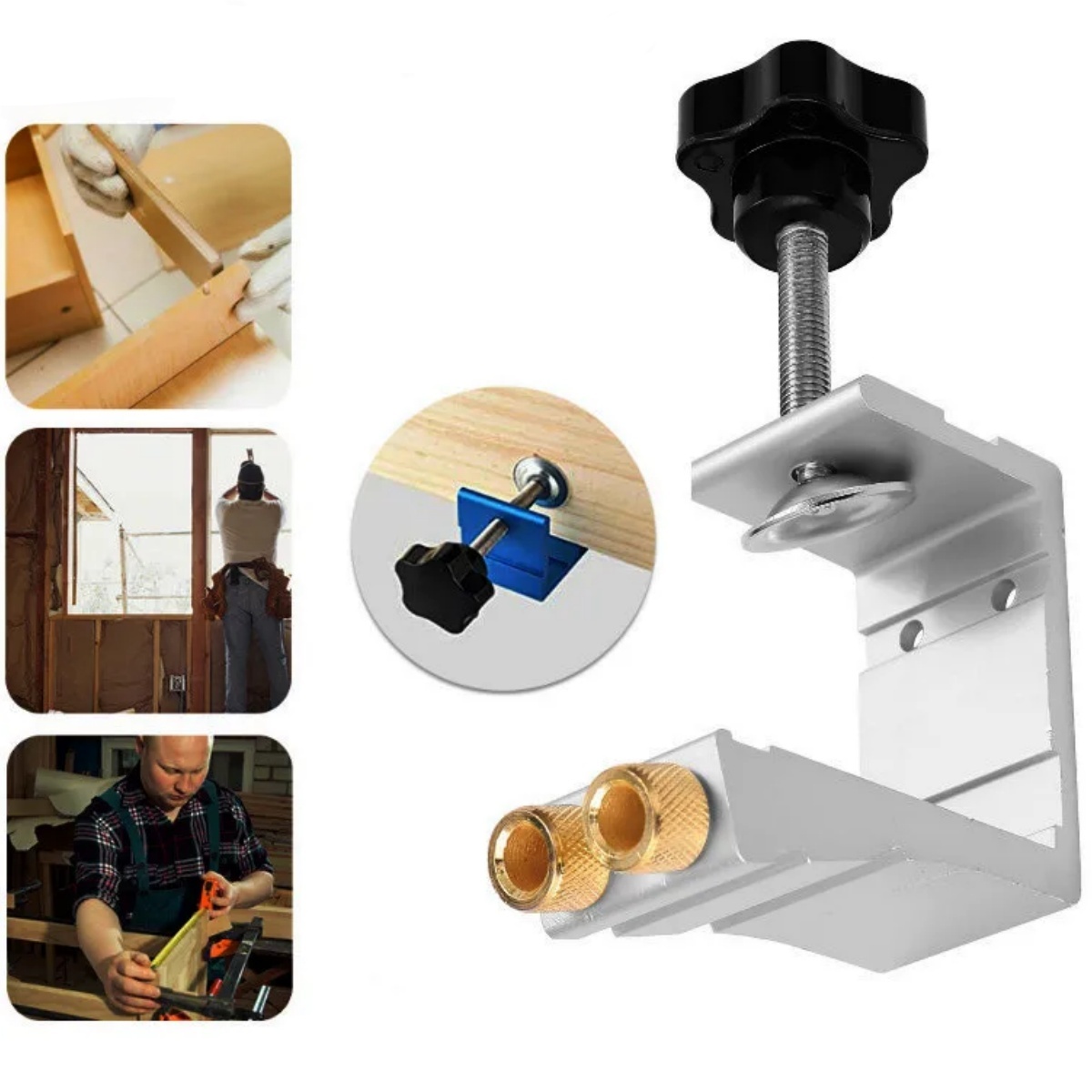 1 Set Jig Lubang Saku untuk Pe - Pocket Hole Jig ulasan dan harga