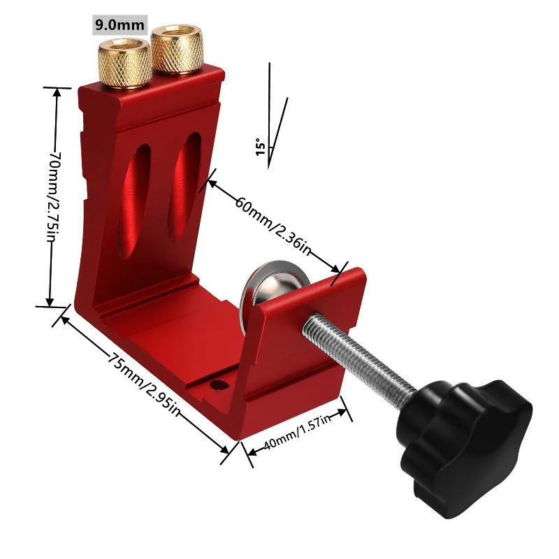 1 Set Jig Lubang Saku untuk Pe - Pocket Hole Jig ulasan dan harga