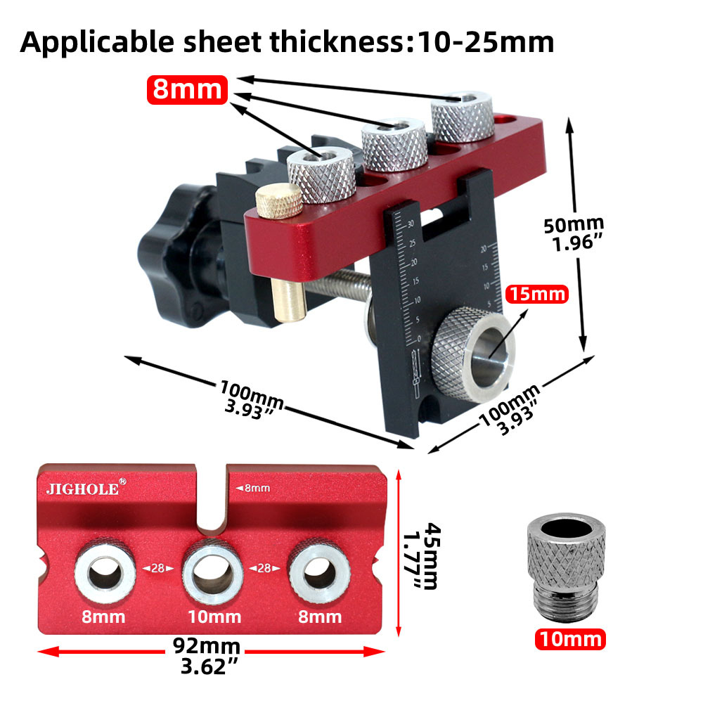 Alat Bantu Pengeboran Lubang K - Pocket Hole Jig ulasan dan harga