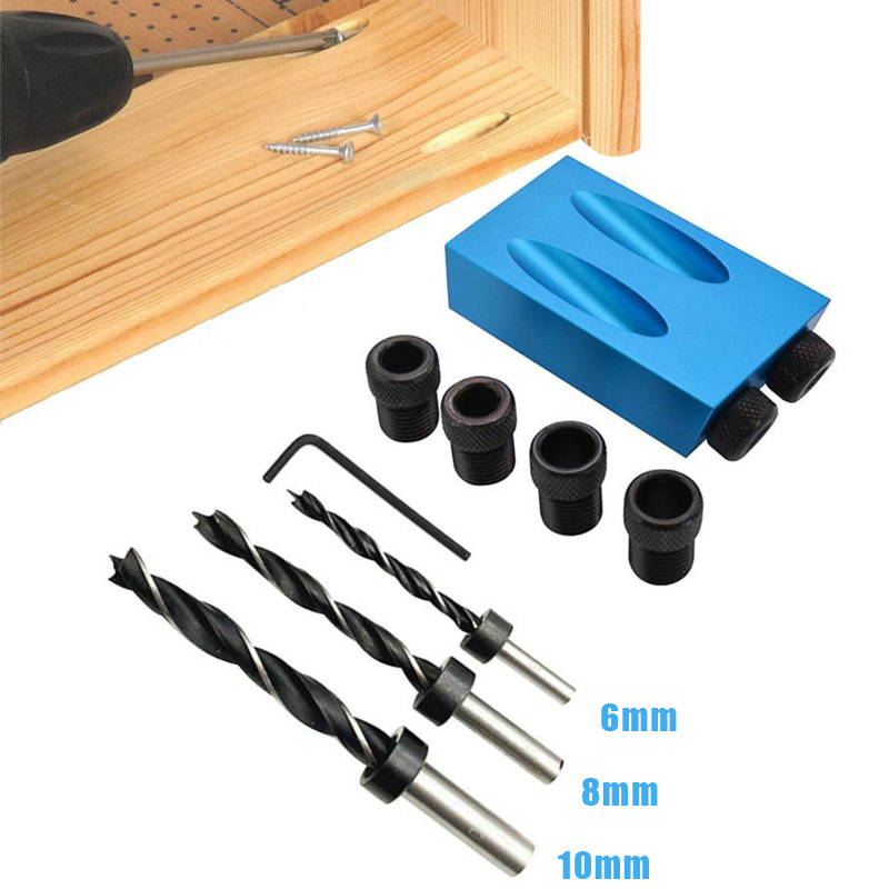 7/14pcs 15 Derajat Alat Pencar - Pocket Hole Jig ulasan dan harga