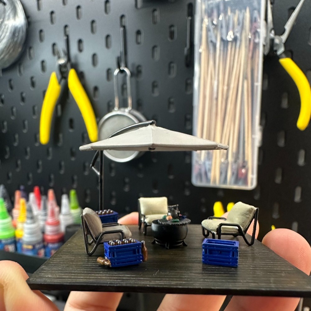 Diorama 1/64 Miniatur Teras Sa - Tools Workshop For Kids ulasan dan harga