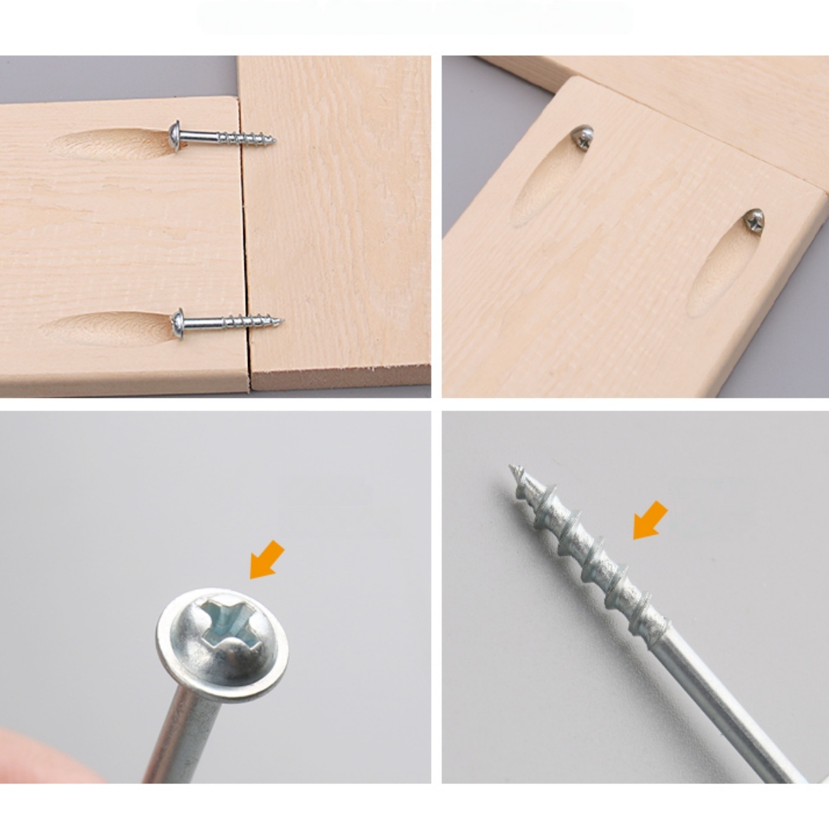 100 Buah Sekrup Lubang Saku Ph - Pocket Hole Jig ulasan dan harga