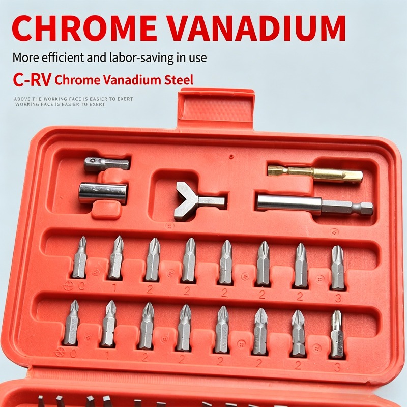 100PCS Set Mata Obeng, Kit Mat - Car Workshop Tools Kit ulasan dan harga