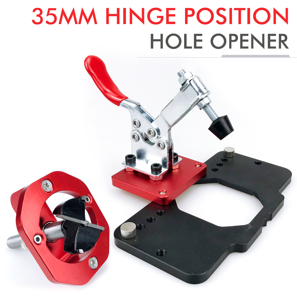 Jig Engsel Pintu Tersembunyi 3 - Pocket Hole Jig ulasan dan harga
