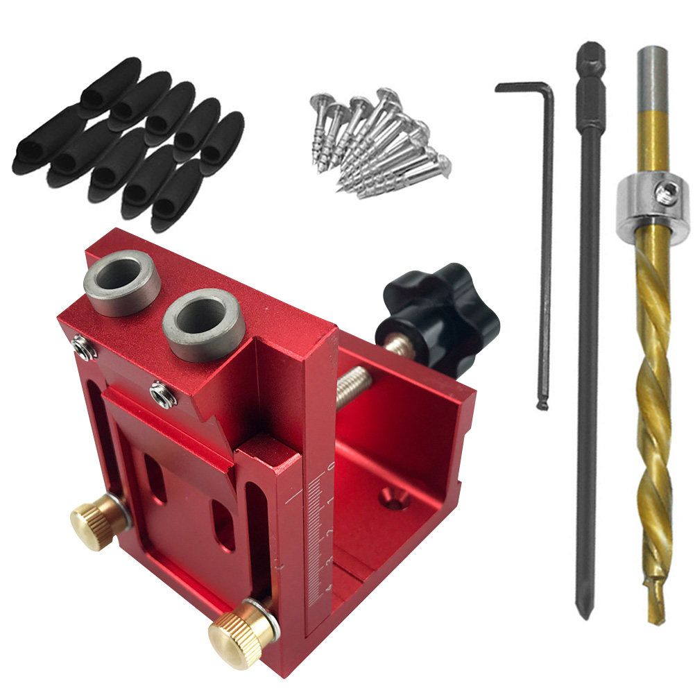 Pocket Hole Jig 1 Set 15 Deraj - Pocket Hole Jig ulasan dan harga