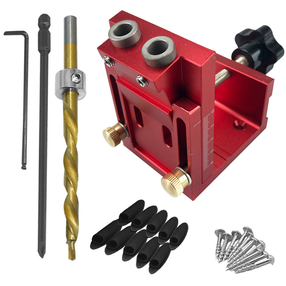 Pocket Hole Jig 1 Set 15 Deraj - Pocket Hole Jig ulasan dan harga
