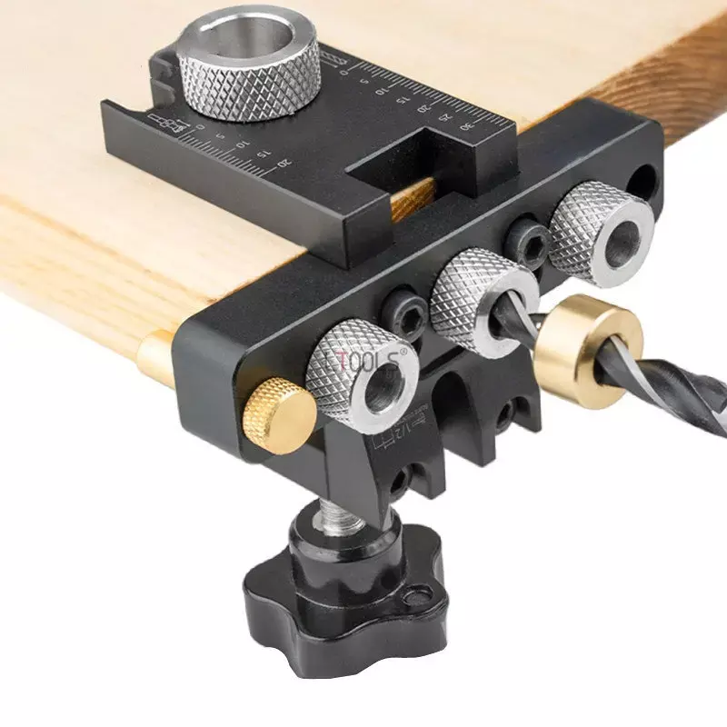 3 in 1 Jig Dowel yang Dapat Di - Pocket Hole Jig ulasan dan harga
